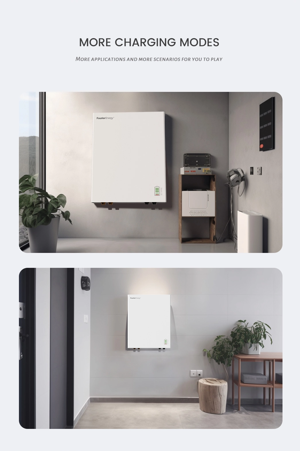 Wall-Mounted Lithium Battery 48V 100ah LiFePO4 Household Energy Storage System 5kw