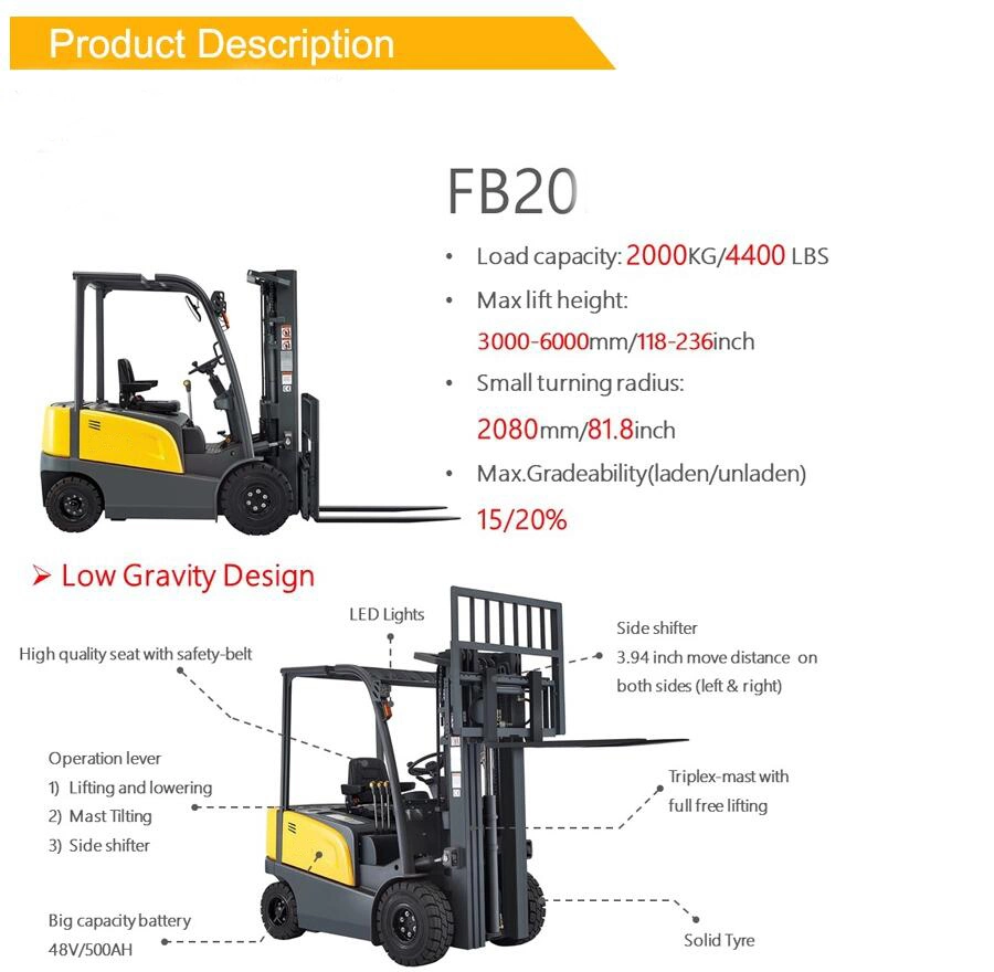 LPG Battery Diesel Gasoline Petrol Electric Forklift 1.5t/1.8t/2.0t/2.5t/3.0t/3.5t with Cabin