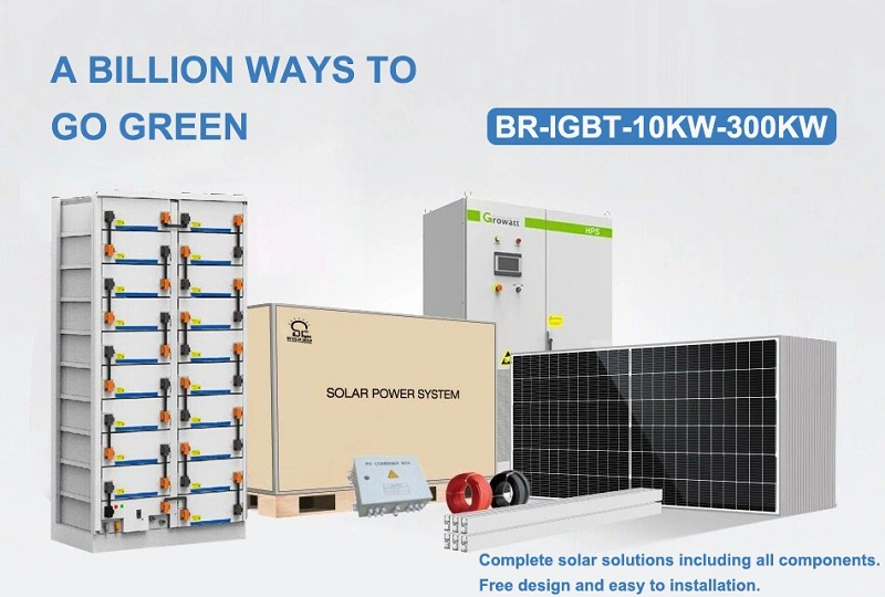 10kw 15kw 20kw 30kw 50kw Customized Lithium Battery Hybrid off Grid Solar Storage PV Home Lighting Panels Energy Power Generator Module System Photovoltaic Kit