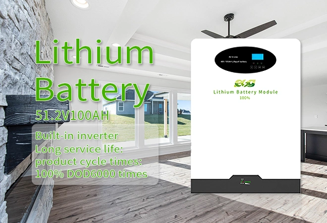 Esg Wall Amount LiFePO Solar Storage 48V /51.2V 100ah Lithium Battery